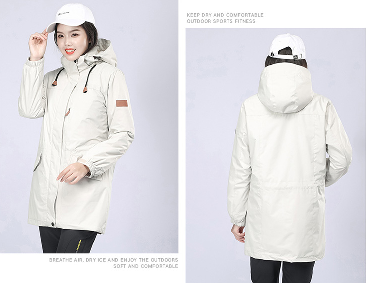 Women's 3 in 1 winter jacket help you Stay dry and comfortable all winter