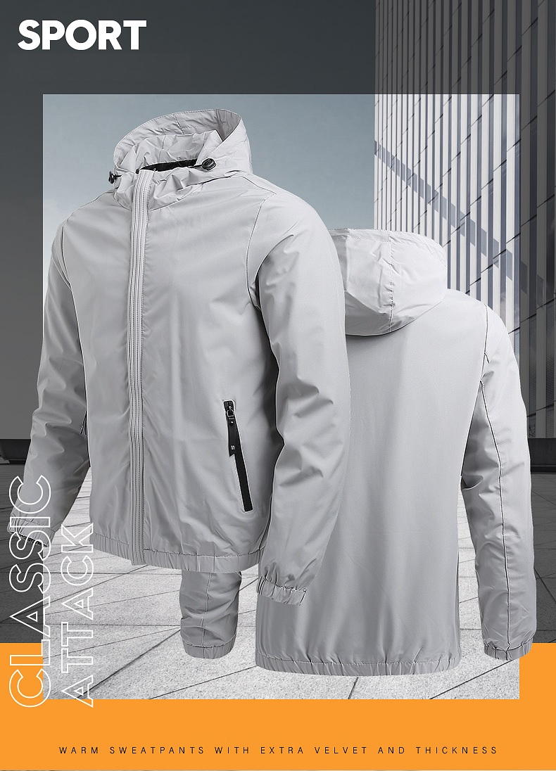 Men’s Winter Jacket white Plus Size M-8XL Casual Jacket Men Spring Autumn Outerwear Mens Jackets