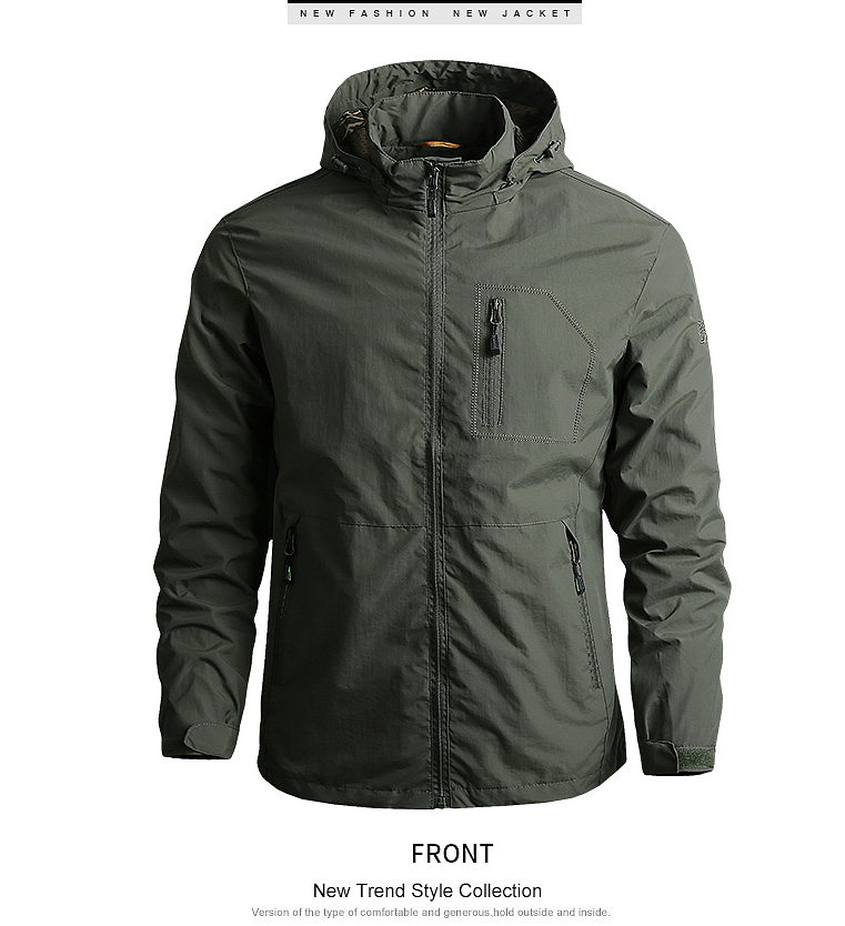 Men's winter Jacket  WINDPROOF: Waterproof winter Jackets for Men Camping Hunting