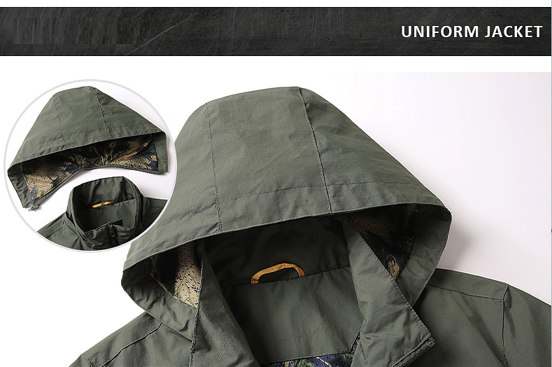 Men's winter Jacket removable hood WINDPROOF: Waterproof winter Jackets for Men Camping Hunting