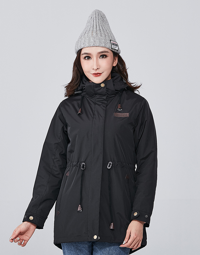 3 in 1 winter jacket black
