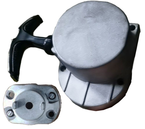 Gasoline Bike Engine hand puller start (double spring easy pull type)