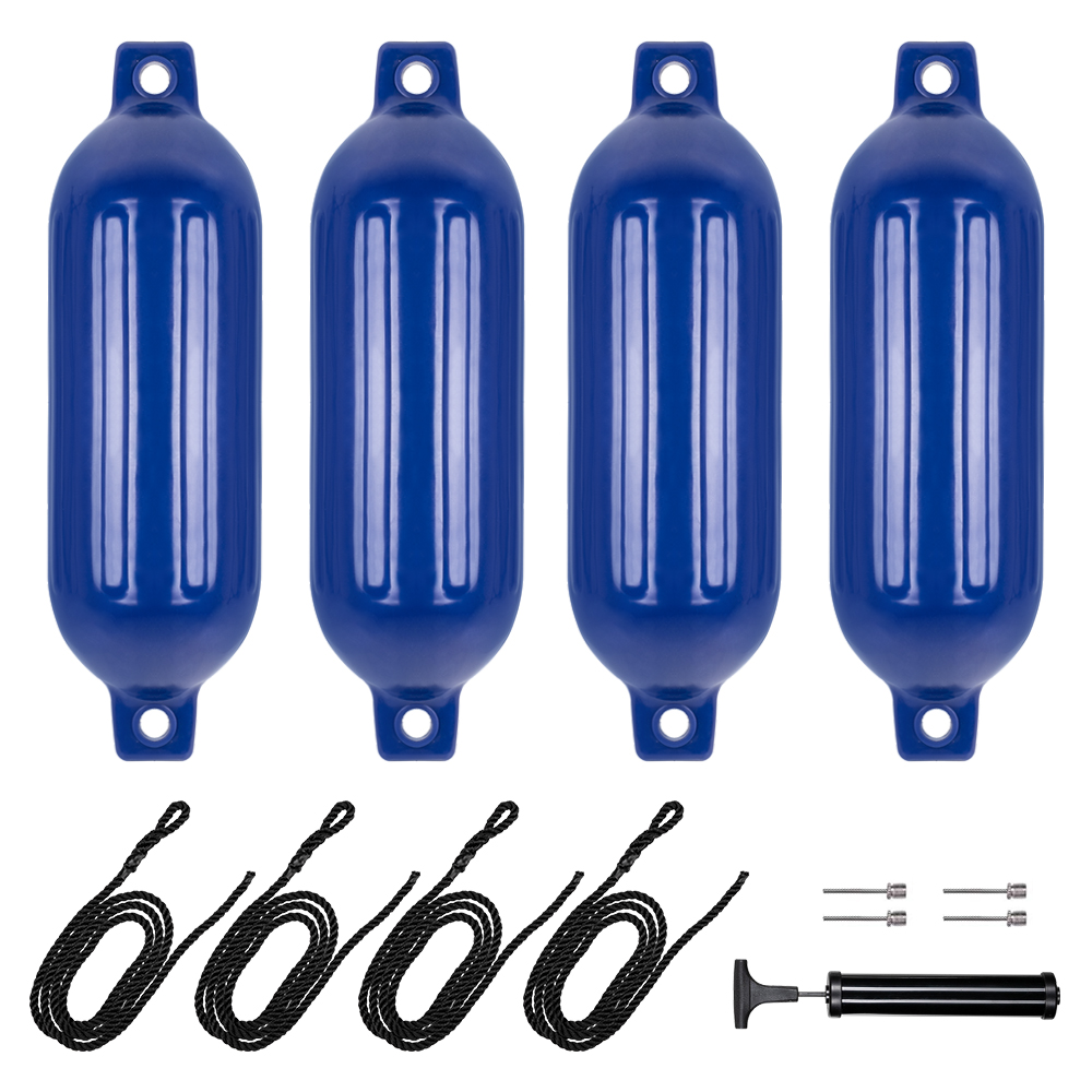 Boat Fender inflatable thickened marine yacht fender pontoon PVC floating ball anti-collision ball anti-collision ball bumper airbag